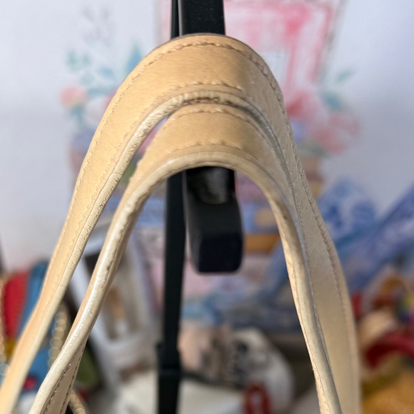 Coach Legacy Weekend Ticking Stripe PVC Zip Top Tote - Picture 4 of 15